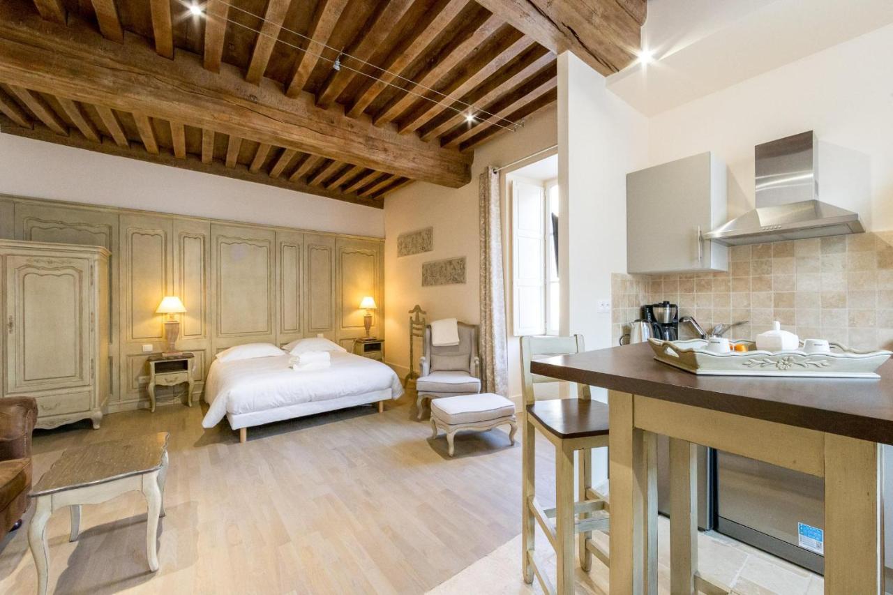Le Cara - 4 Appartements Calmes Et Chics Au Coeur De Beaune Бон Экстерьер фото