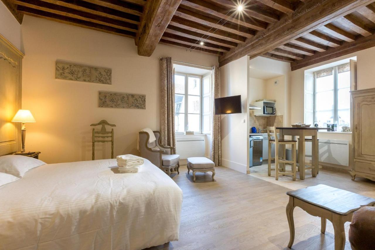 Le Cara - 4 Appartements Calmes Et Chics Au Coeur De Beaune Бон Экстерьер фото